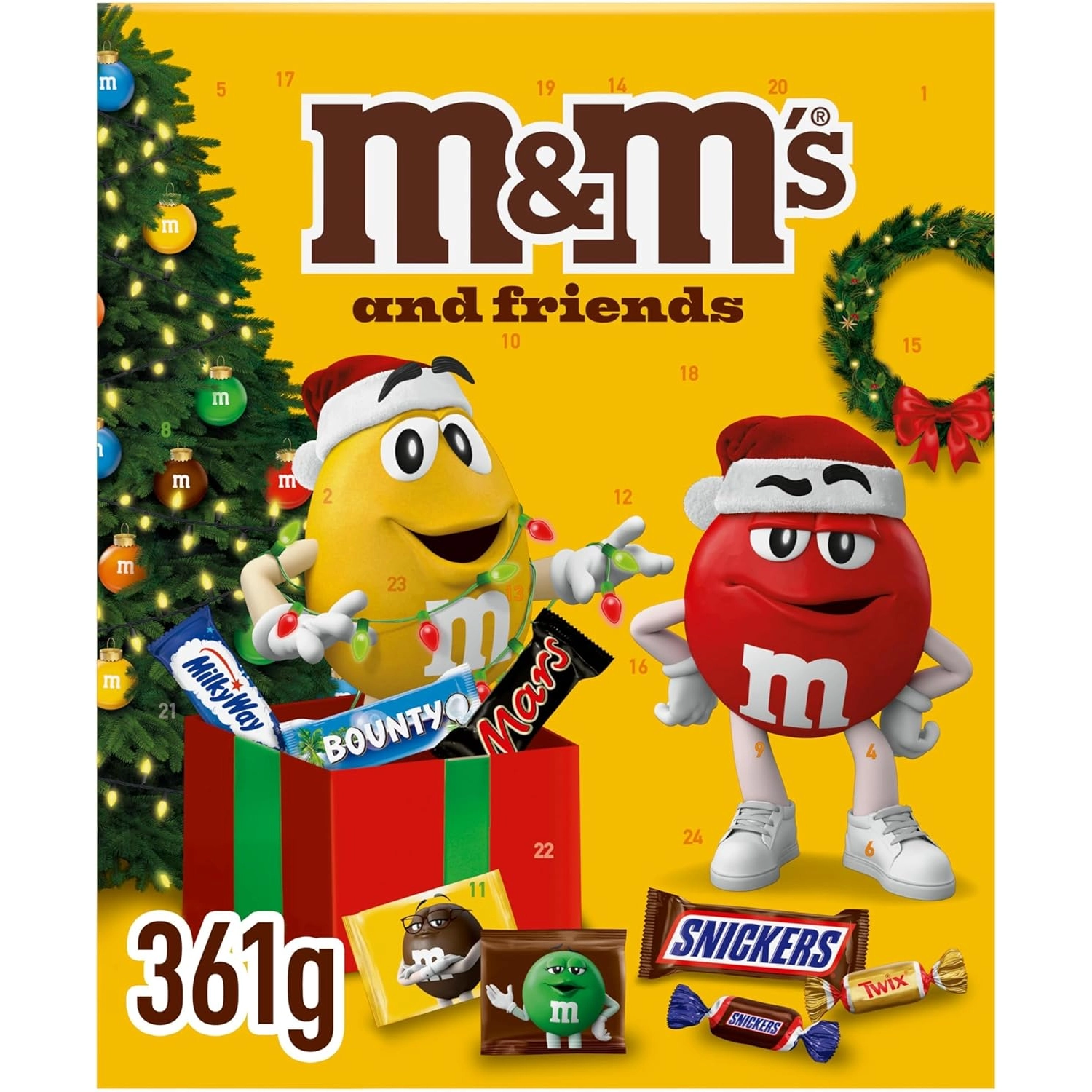 Адвент M&M's Friends Advent Calendar 361 г.