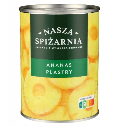 Ананас Кільцями Nasza Spizarnia 565г.