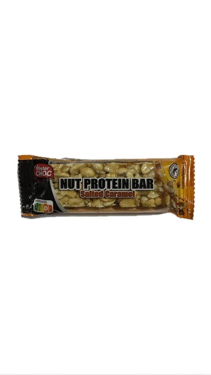 Батончик горіховий Protein Mister Choc 40г.