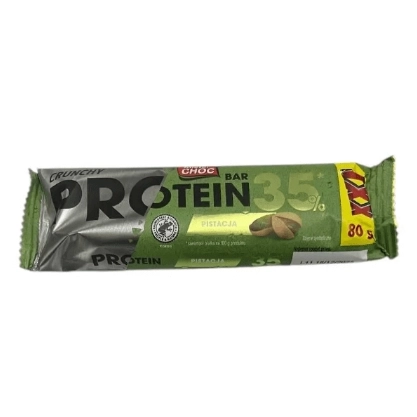 Батончик зі смаком фісташки Protein Mister Choc 80г.