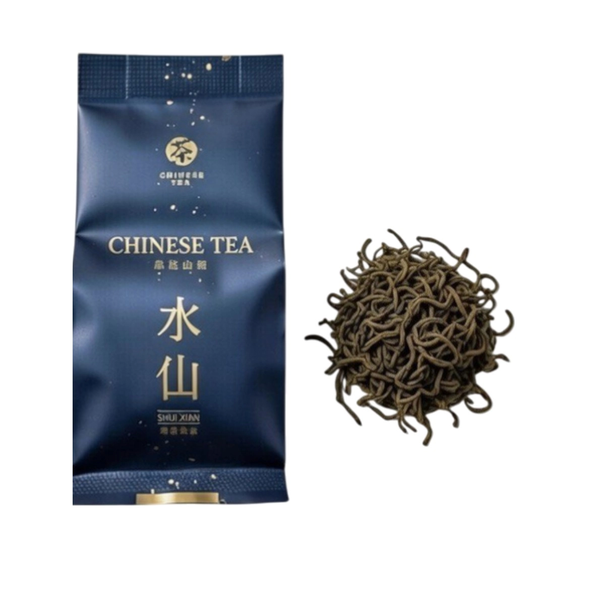Чай китайський порційний темний улун Шуй Сянь Водяний Нарсцис 8г.