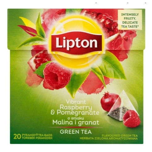 Чай в пірамідках raspberyy pomegranate Lipton 32г.