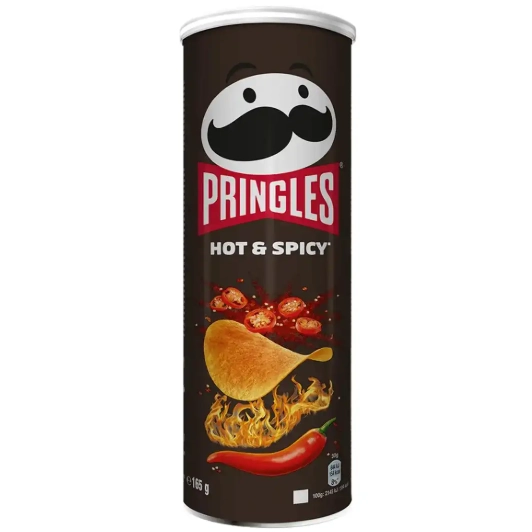 Чипси Hot & Spicy Pringles 165г.