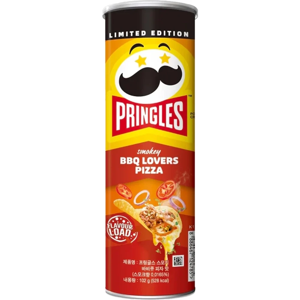 Чипси Pringles BBQ Lovers Pizza 100г.