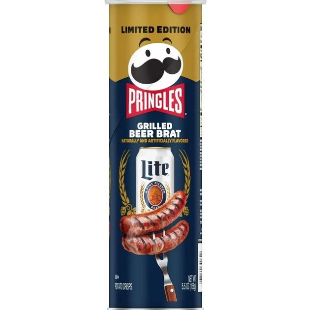Чипси Pringles Grilled Beer Brat 158г.