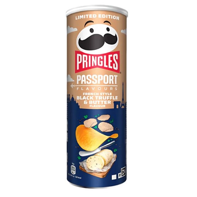 Чипси Pringles Passport Black Truffle & Butter 165 г.