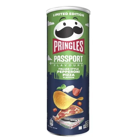 Чипси Pringles Passport Pepperoni Pizza 165г.