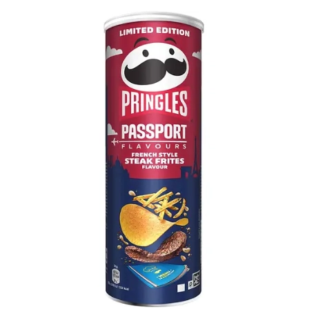Чипси Pringles Passport Steak Frites 165г.