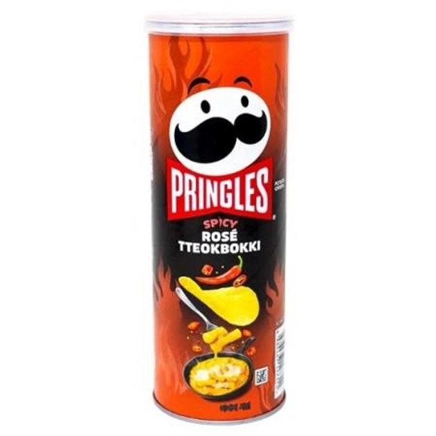 Чипси Pringles Spicy Rose Tteokbokki 100г.