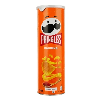 Чипси зі смаком паприки Pringles 165г.