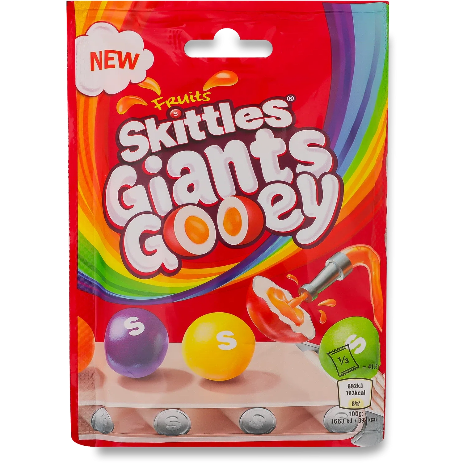 Драже Skittles Giants Gooey 132г.