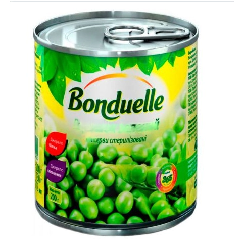 Горошок Bonduelle 212г.