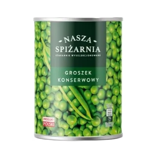 Горошок Nasza spizar 400гр.