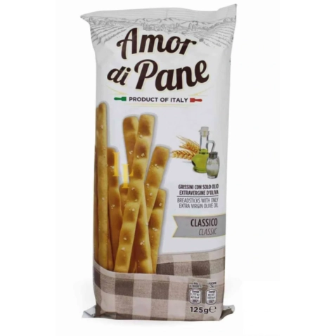 Палички грісіні Amora dі pane класичні 125г.
