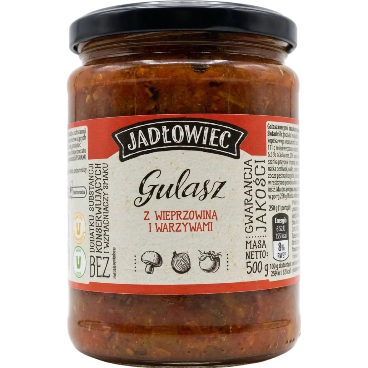 Гуляш з свинини Jadlowiec 500 г.