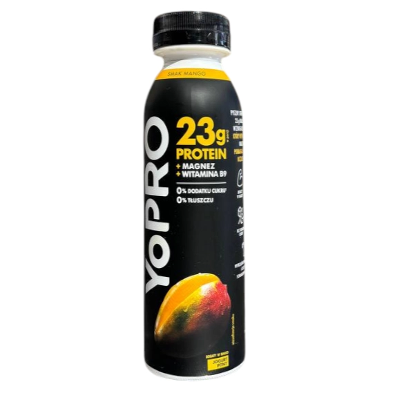 Йогурт протеїновий питний манго YoPro 270г.