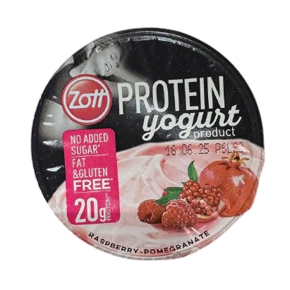 Йогурт гранат/малина Protein Zott 200г.