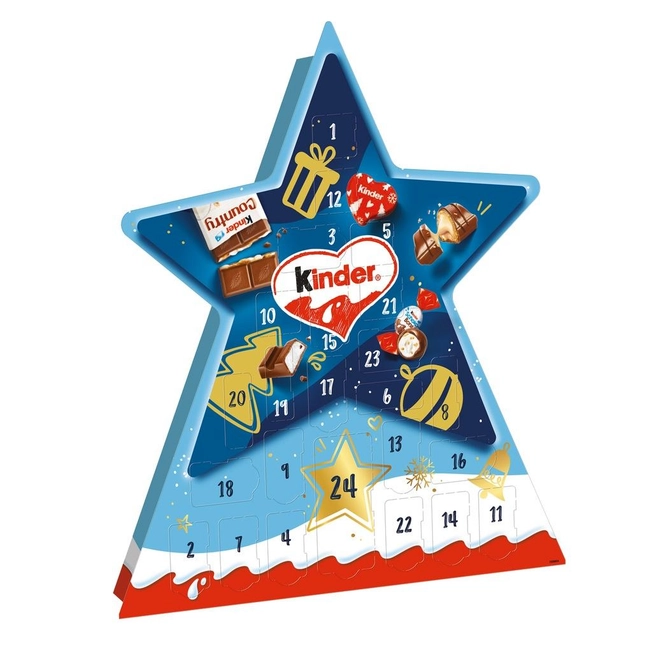 Адвент-календар Kinder “Зірка” 149 г.