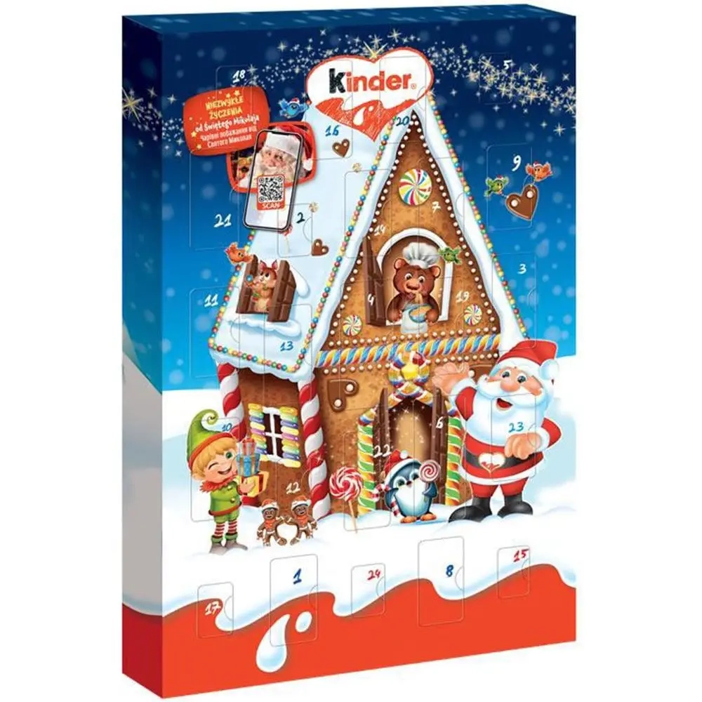 Адвент- Календар Kinder Mini Mix 151 г.