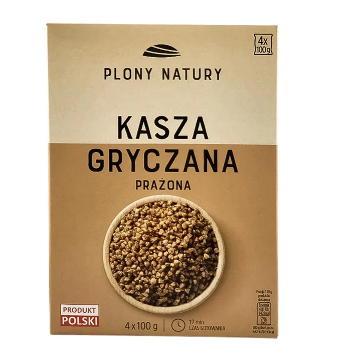 Каша гречана Plony Natury 400г.