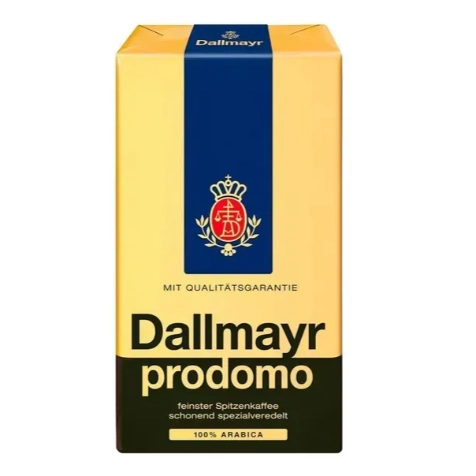 Кава Arabica в зернах Dallmayr 500 г.