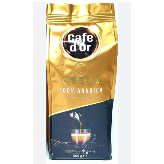 Кава Арабіка в зернах 500г CafeD`or