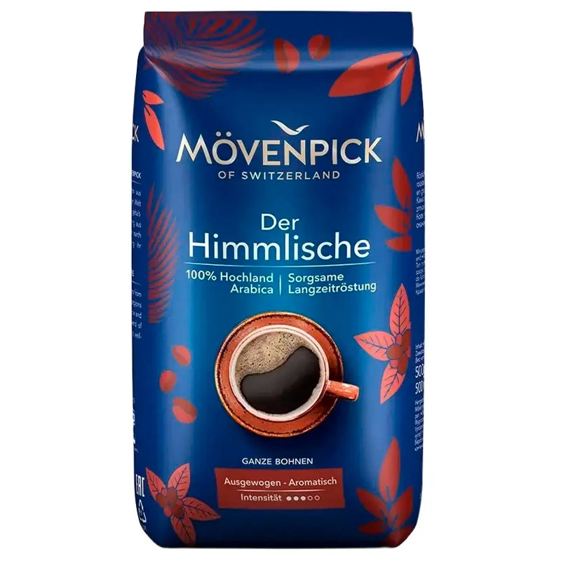 Кава Der Himmlische в зернах Movenpick 500 г.