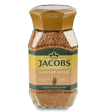 Кава розчинна Jacobs Cronat Gold 200 г.