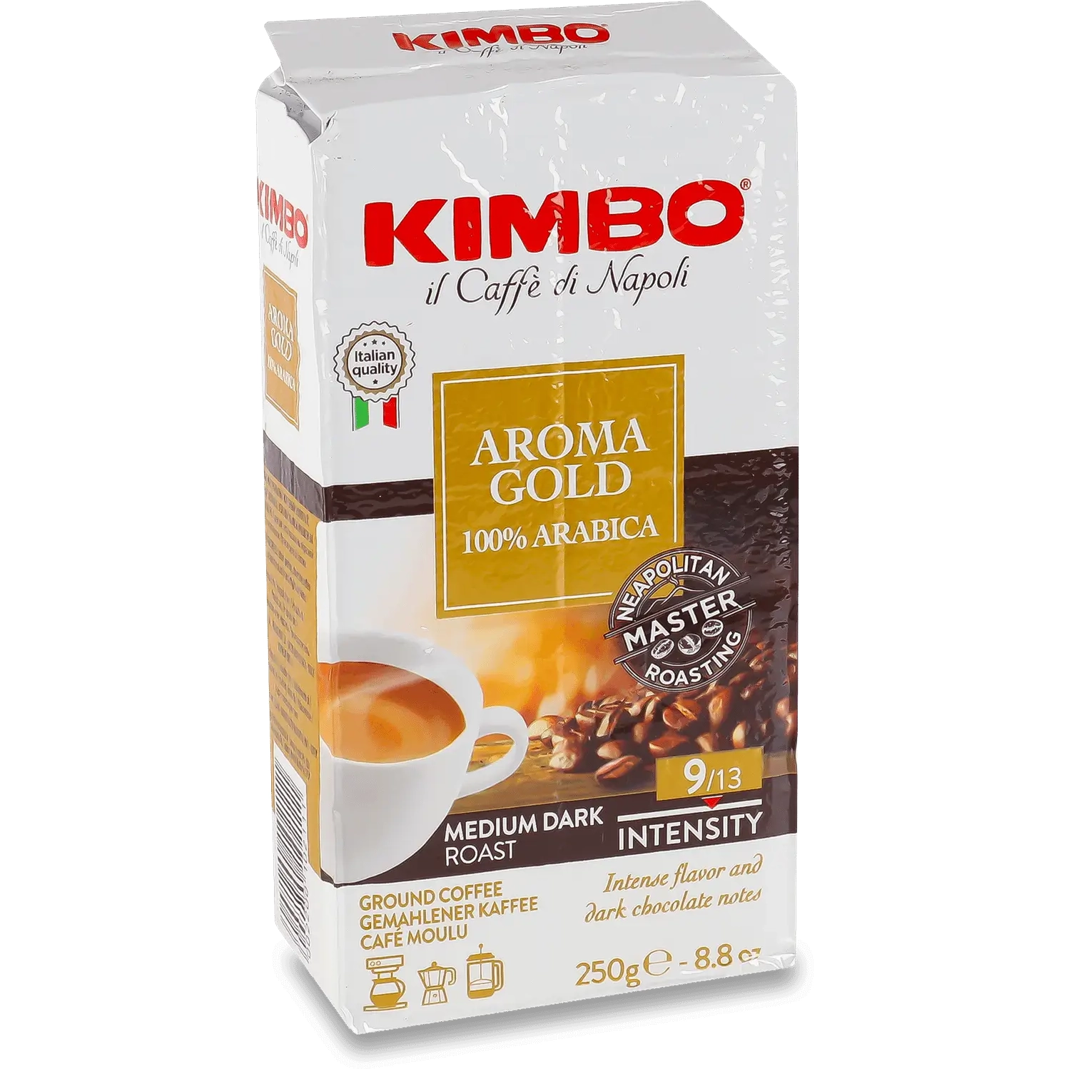 Кава Kimbo Gold 250 г.