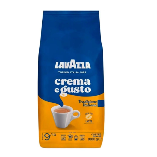 Кава Lavazza Crema e gusto Tradizione Italiano зерно 1кг.