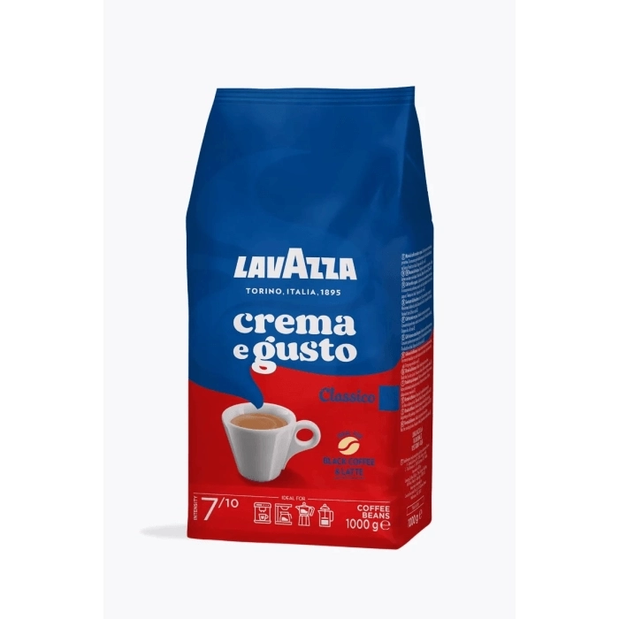 Кава Lavazza Crema Gusto Classico зерно 1кг.