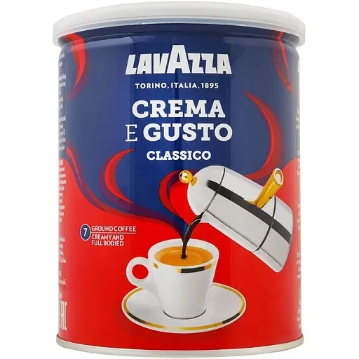 Кава Lavazza Crema Gusto Classico ж/б 250 г.