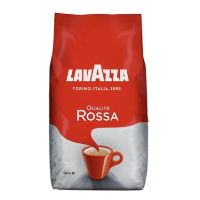 Кава Lavazza Rossa зерно 1кг.