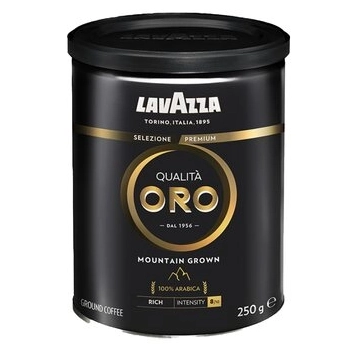 Кава мелена Lavazza Oro Arabica чорна 100%  з/б. 250г.