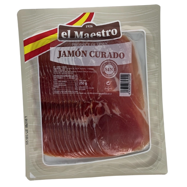 Хамон El Maestro Curado Locheando 250г.