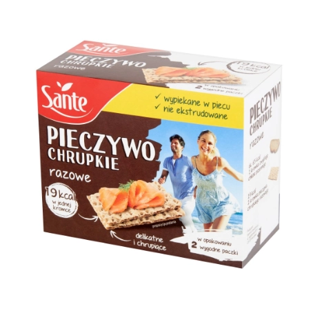 Хлібці хрусткі Sante 150г.