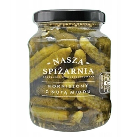 Корнішони Nasza Spizarnia 350г.