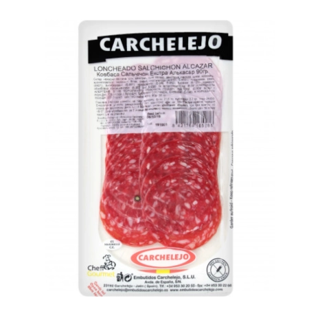 Ковбаса Сальчичон Алькасар 90г. ТМ Carchelejo