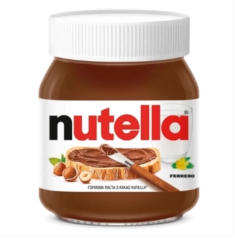 Крем Шоколадно-горіховий Nutella 500г.