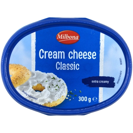 Вершковий крем сир Milbona 300г.
