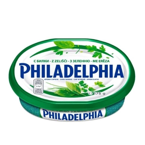 Крем-сир зі смаком зелені Philadelphia 125г