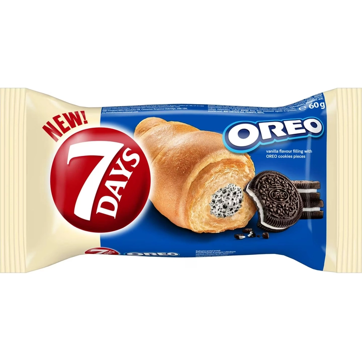 Круасан 7Days з смаком печива Oreo 70 г.