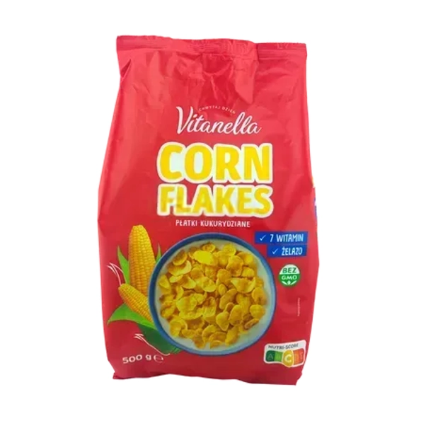 Кукурудзяні пластівці Corn Flex Vitanella 500г.