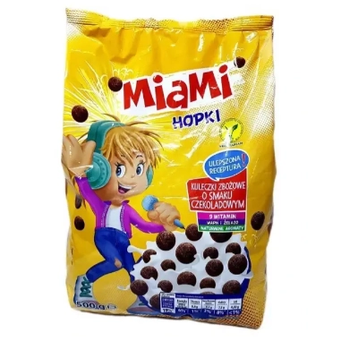 Сухий сніданок MIAMI Hopki 500г.