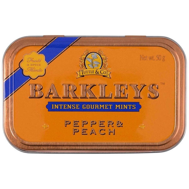 Льодяники Barkleys Pepper Peach 50 г.