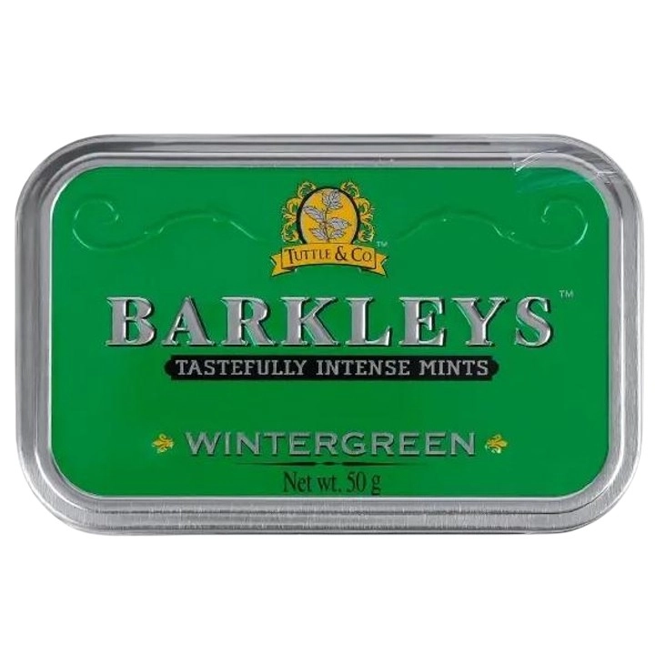 Льодяники Barkleys Wintergreen 50 г.