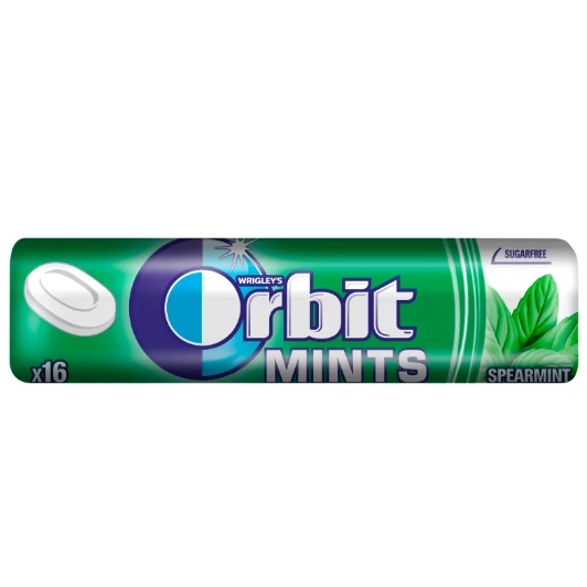 Льодяники Spermint Orbit 28г.