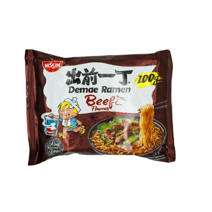 Локшина Demae Beef NISSIN 100 г