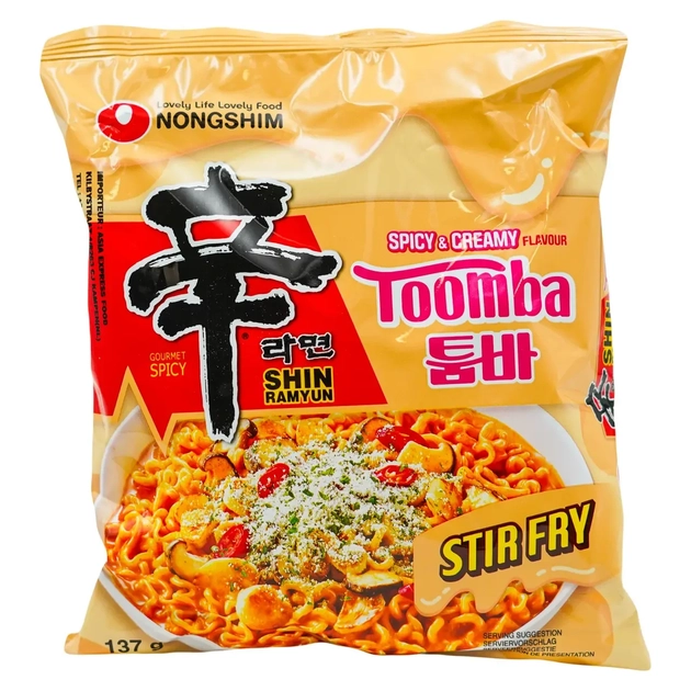 Локшина Nongshim Spicy & Creamy Toomba 137 г.