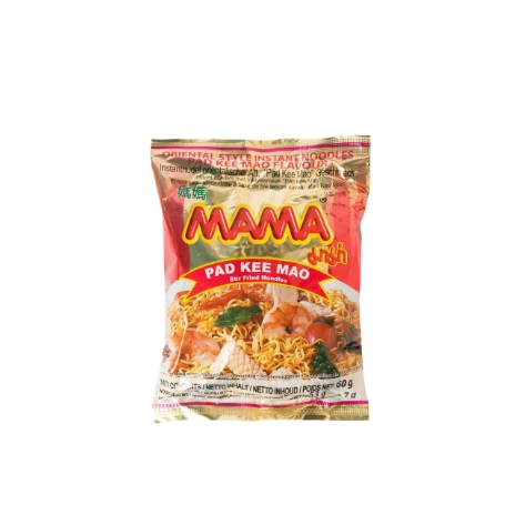 Локшина Пад Кі Мао Stir Fried MAMA 60г.